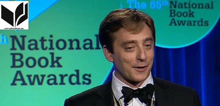 National Book Awards winner nonfiction category, Evan Osnos for "Age of Ambition: Chasing Fortune, Truth, and Faith in the New China" (Farrar, Straus and Giroux) (Photo from http://www.nationalbook.org)