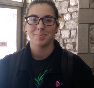 Sydnee Gruhlke, Bethalto, Fine Arts major "The best I got was a tattoo kit. Worst was a decorative spoon."