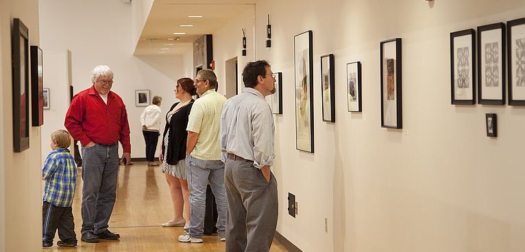 Photo by S. Paige Allen, Lewis and Clark Community College photographer The 11th Annual Student Art Exhibition opened in the Hatheway Cultural Center Gallery on April 10, and will run through May 1. The public is invited to attend the exhibit to view the student artwork during gallery hours, which are from 10 a.m. to 4 p.m. Monday-Friday, and 10 a.m. to 2 p.m. on Saturdays. https://www.flickr.com/photos/lewisandclarkcc/sets/72157651990457132/with/16551198723/