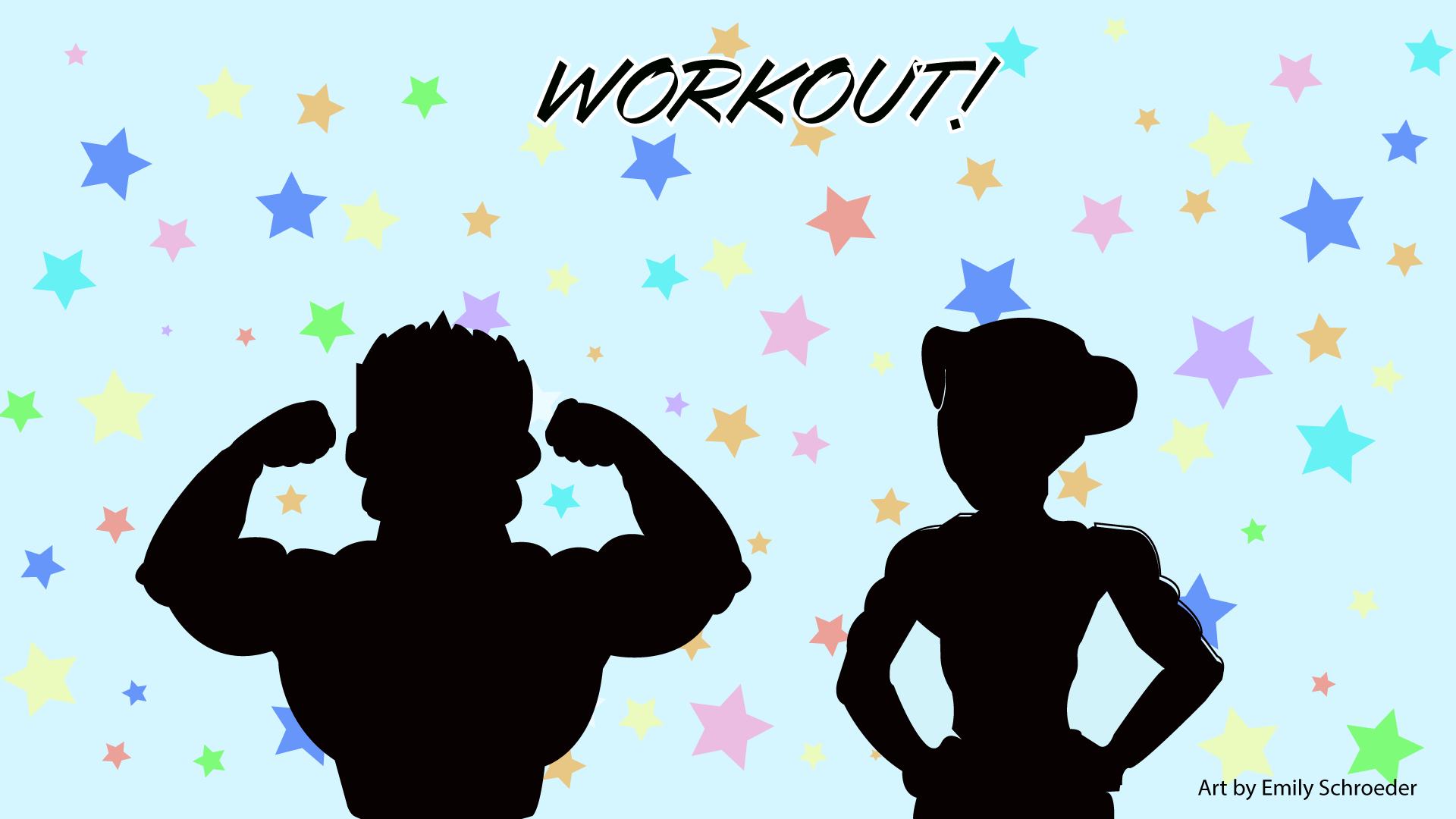 Workout graphic