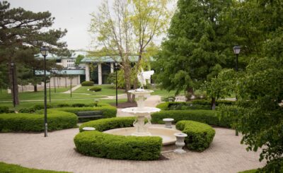 fountain at LC