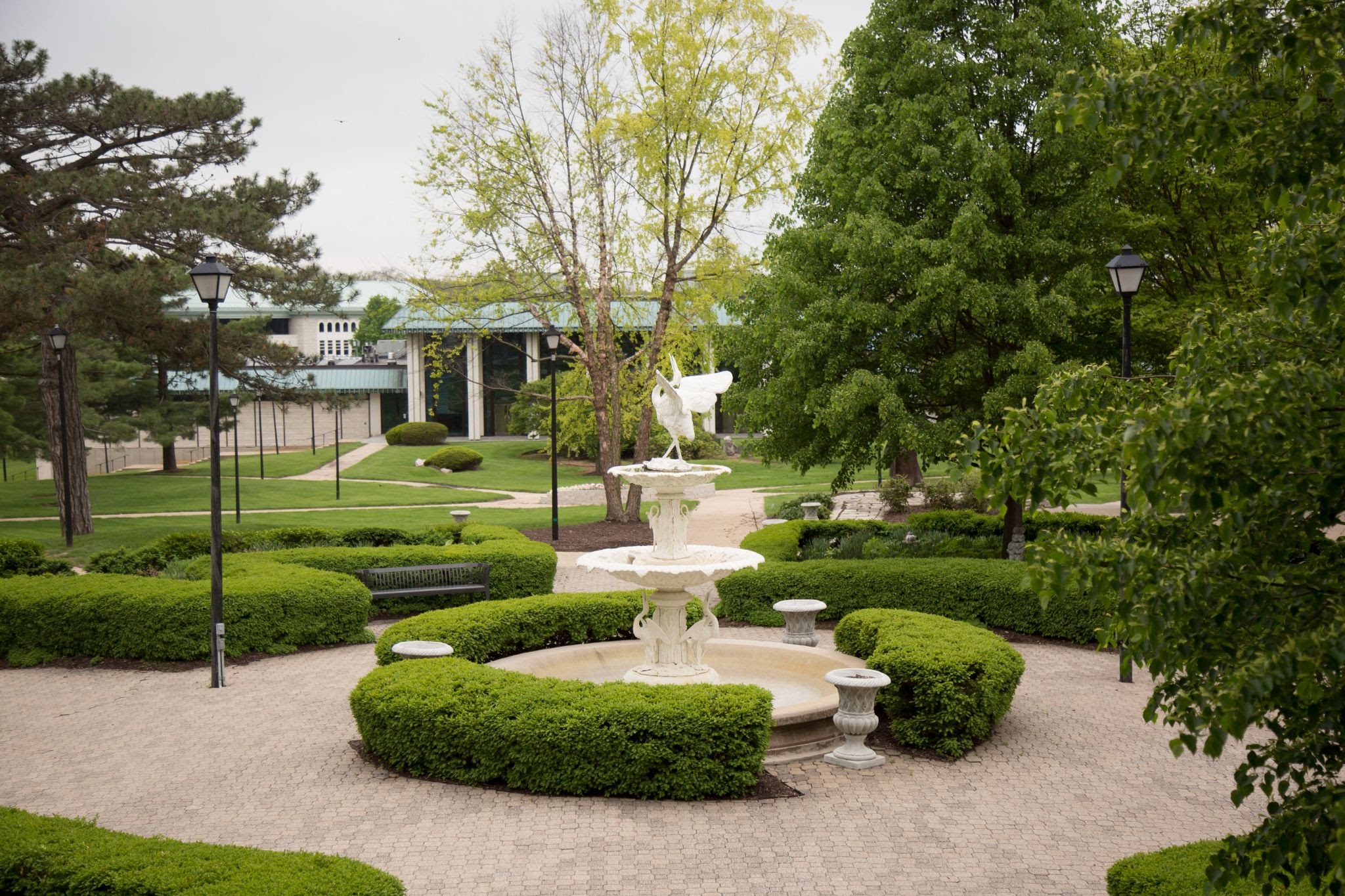 fountain at LC
