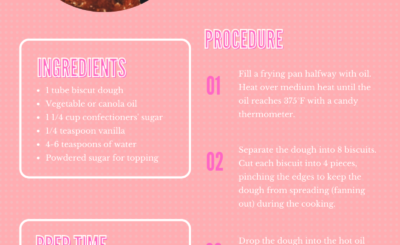 donut bites recipe