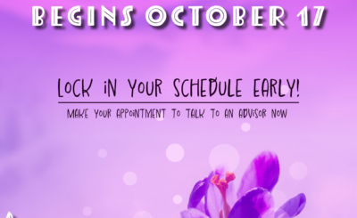 Cheerful Pink Spring Registration Graphic