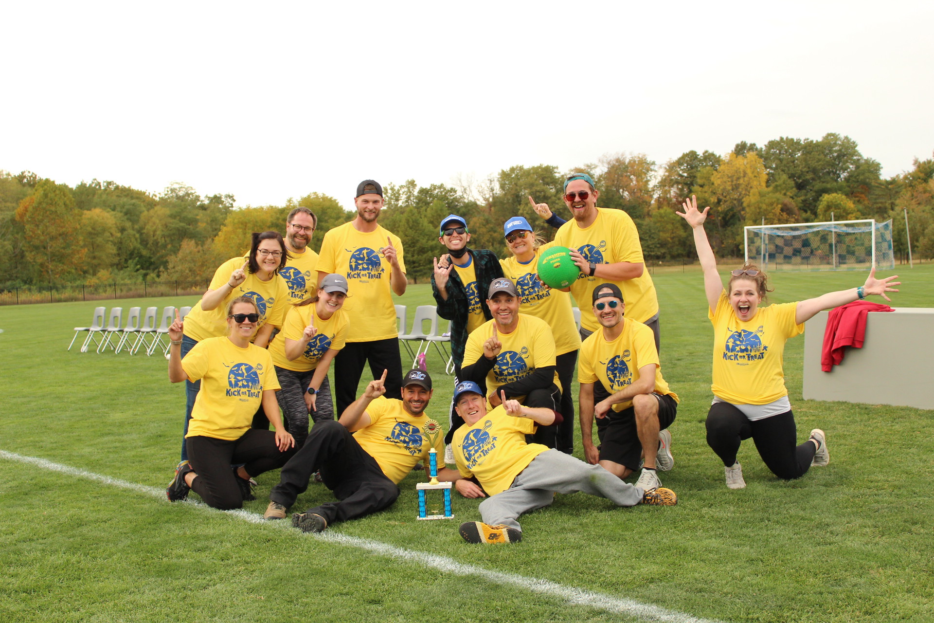 Kick or Treat Team Photo