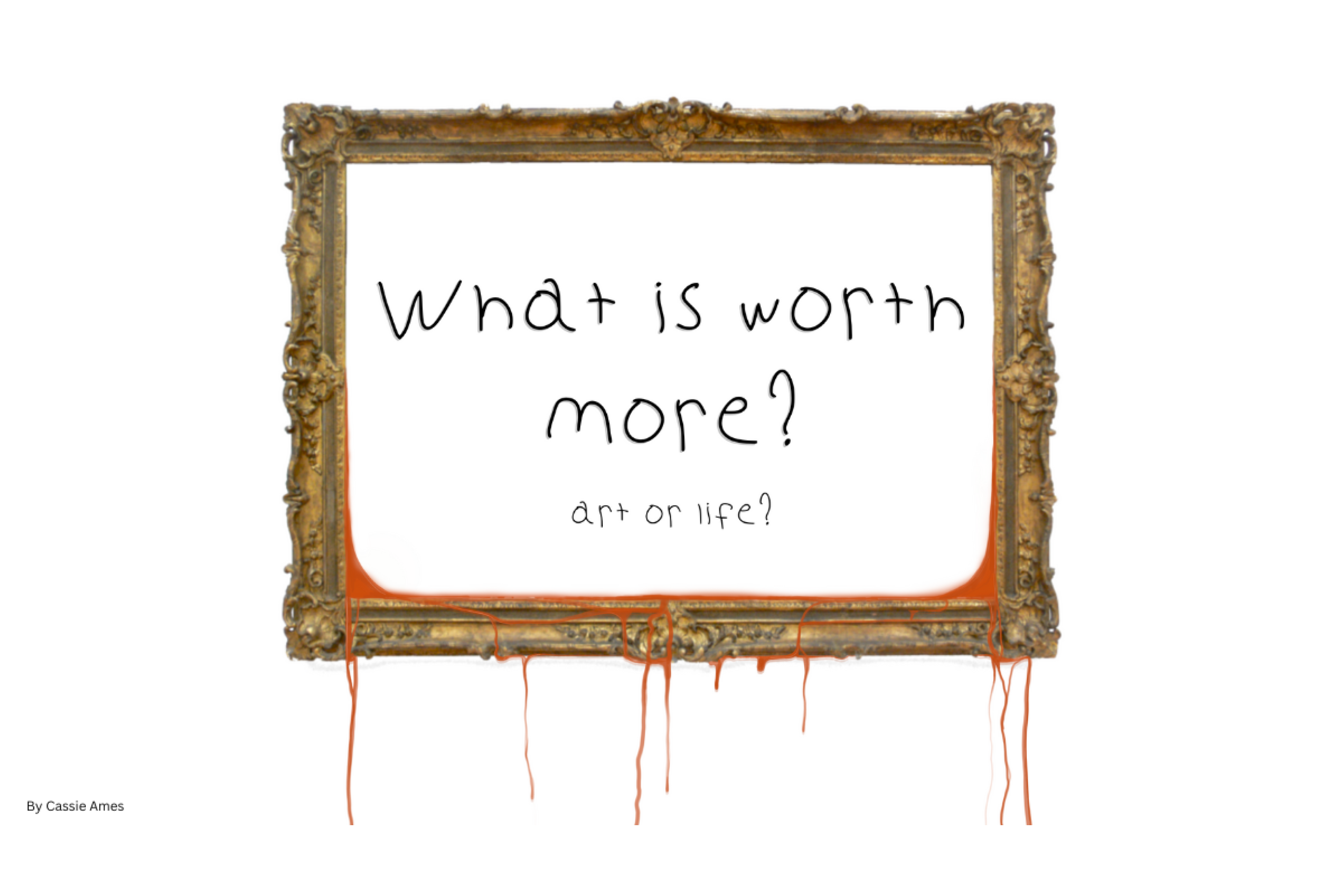 Cover Image for Activists Throw Soup On Van Gogh Painting Grpahic