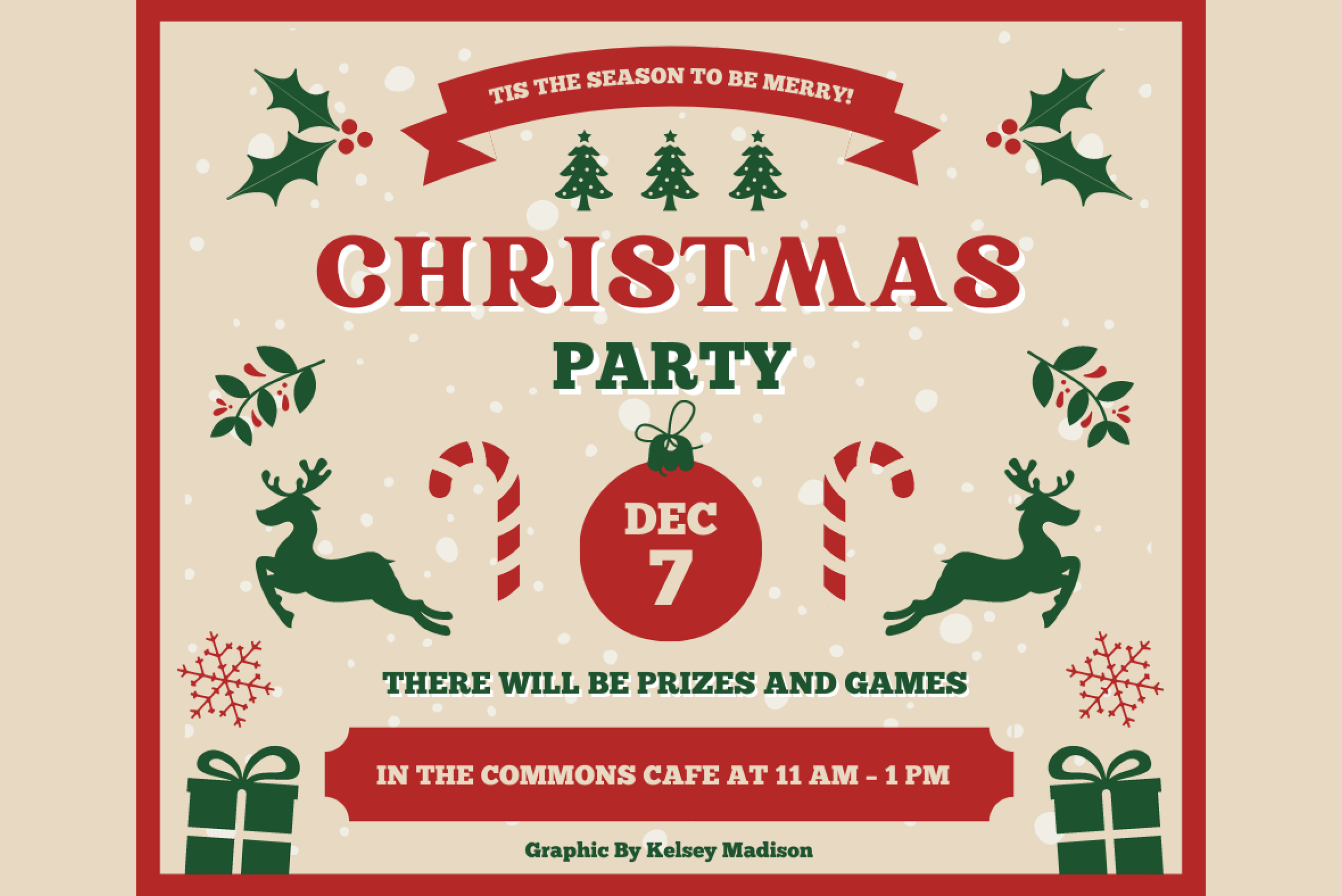Christmas Party Graphic