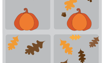 Falling Friends Graphic