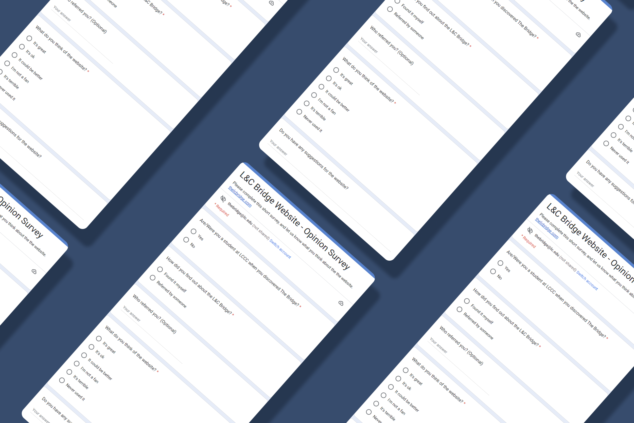 Website Opinion Survey Cover Image