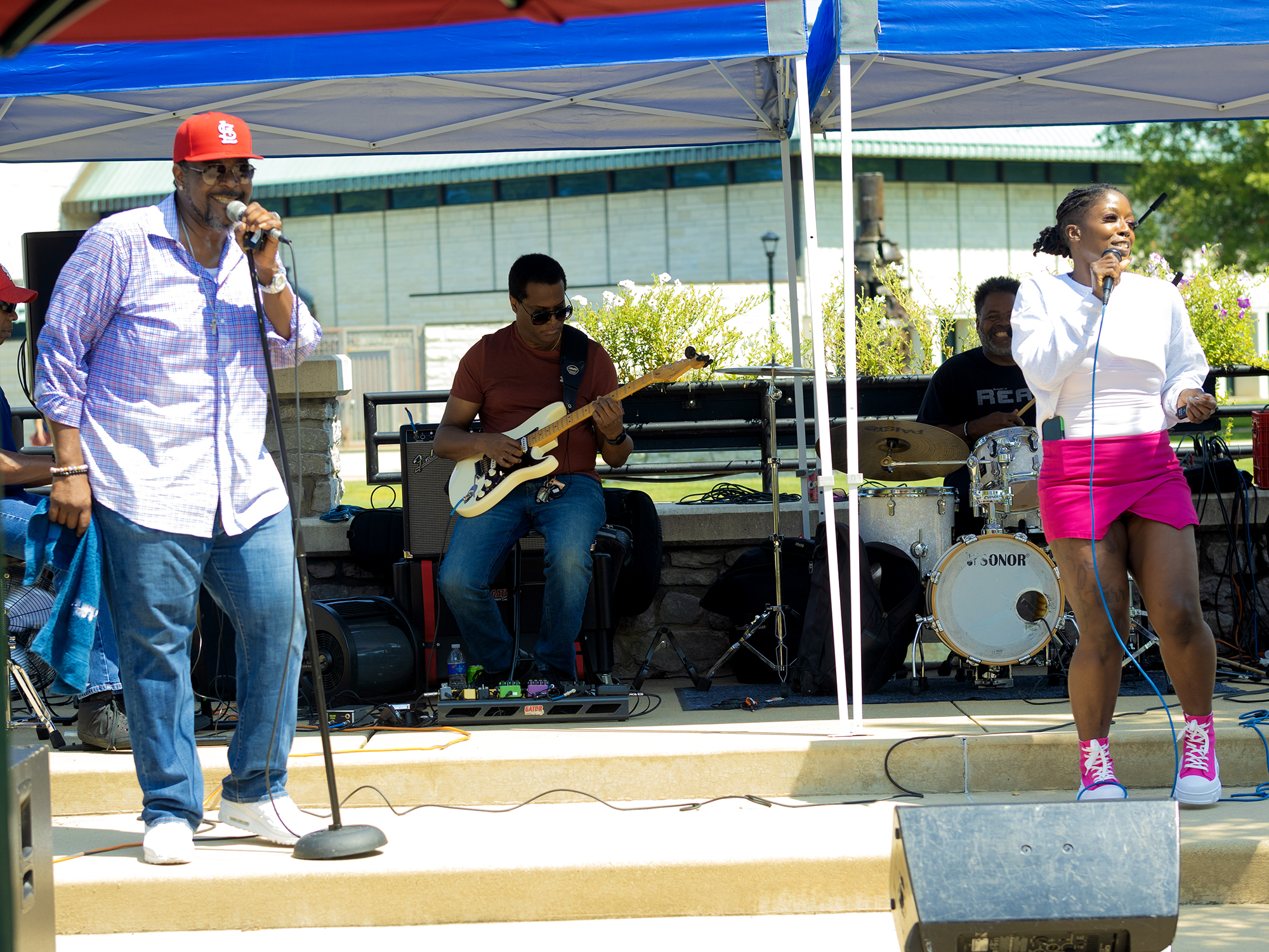 The Real Band Playing Live