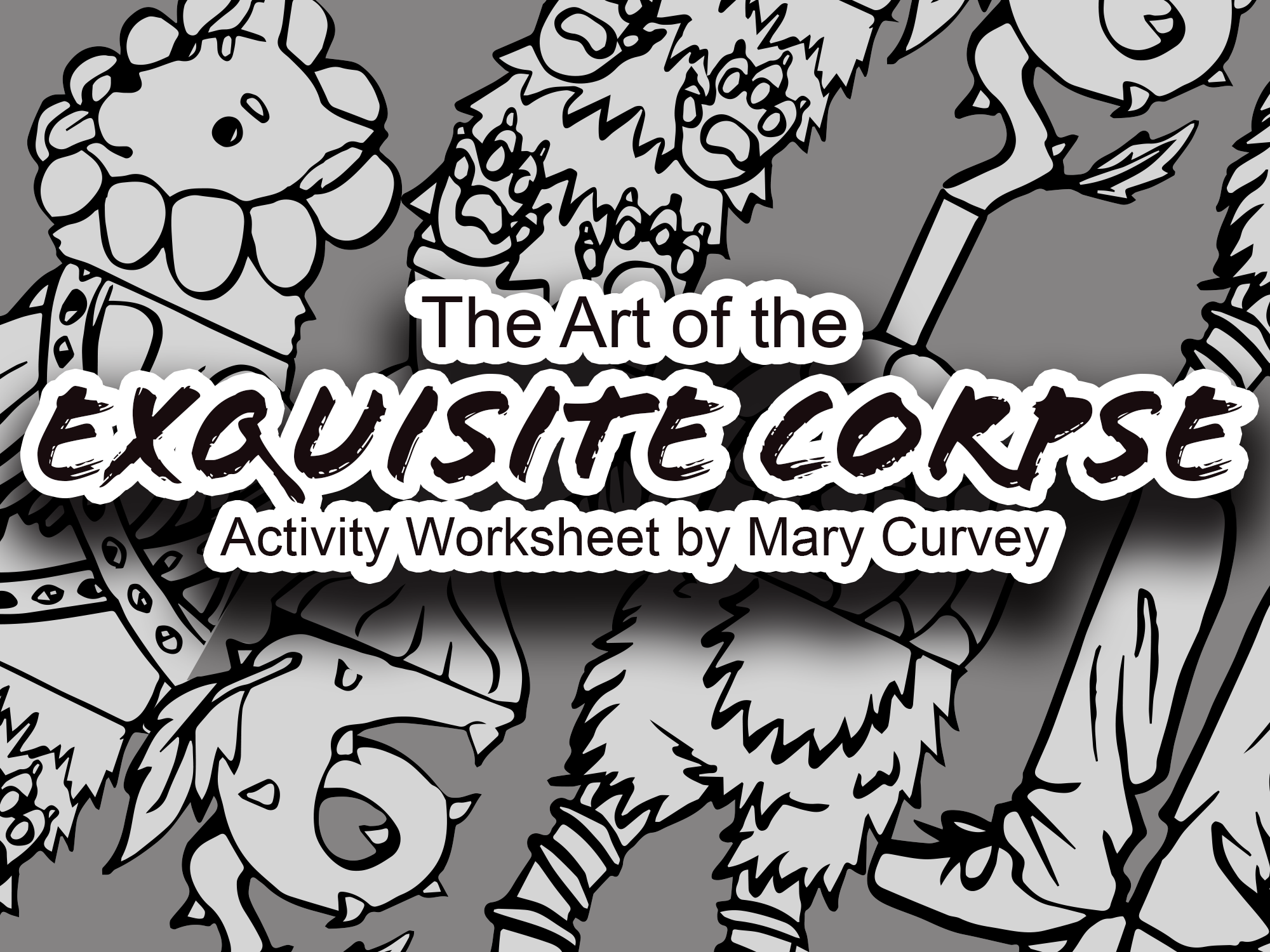 The Art of The Exquisite Corpse Title Page