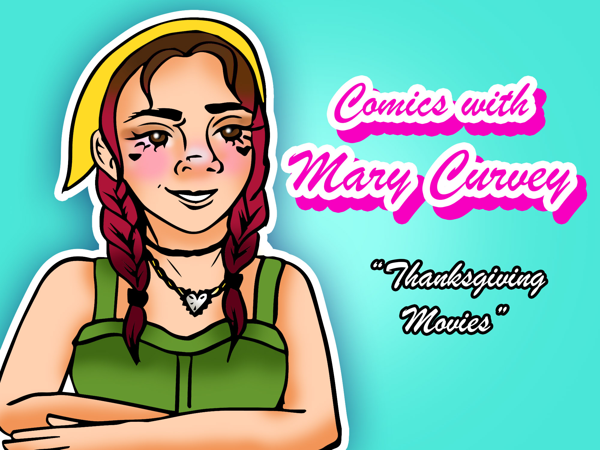 Comics with mary curvey title page