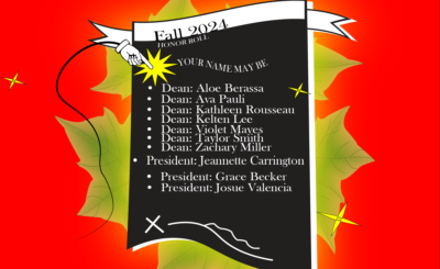 The Bridge Fall 2024 Honor Roll